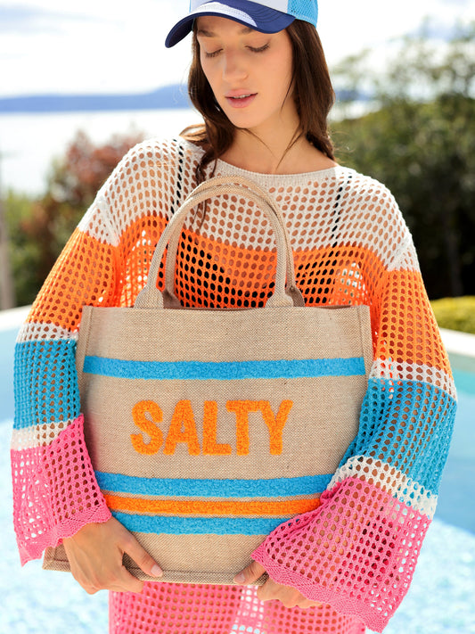 "Salty" Beach Bag