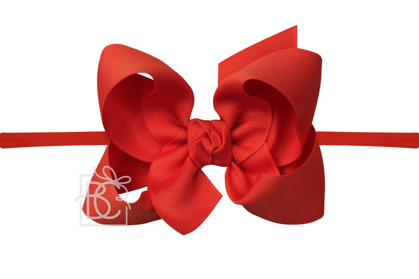 Red 4.5" Headband Bow