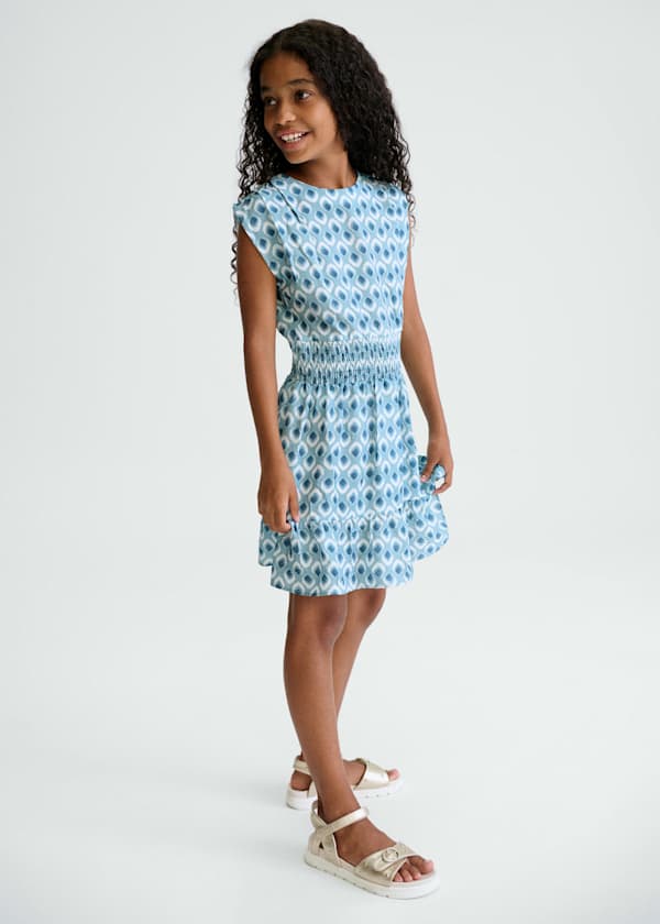 Blue Algae Dress