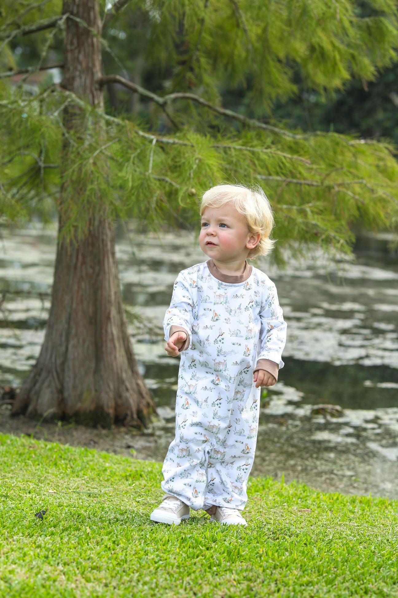 Woodland Friends Romper