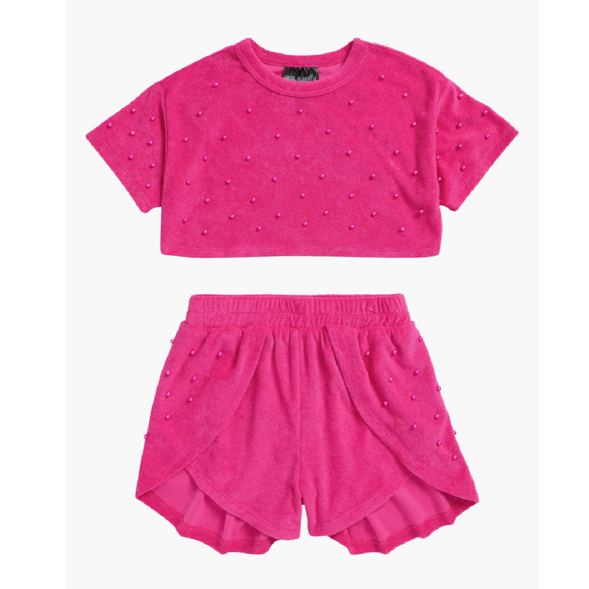 Pink Pearl Shorts Set