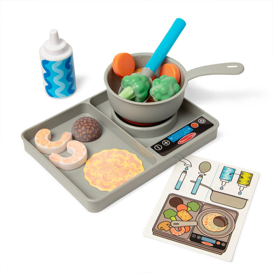 Simmer & Stir Stovetop Play Set - Color Changing