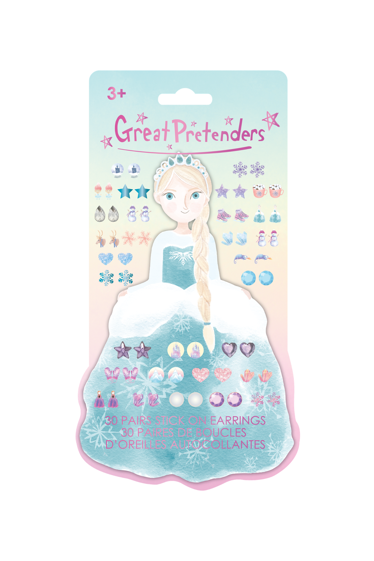 Frosty Sister Sticker Earrings