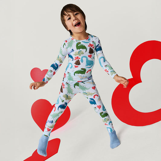 Valentinosaurs Classic Pajama Set