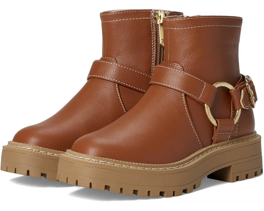 Cognac Lucianna Marie Booties