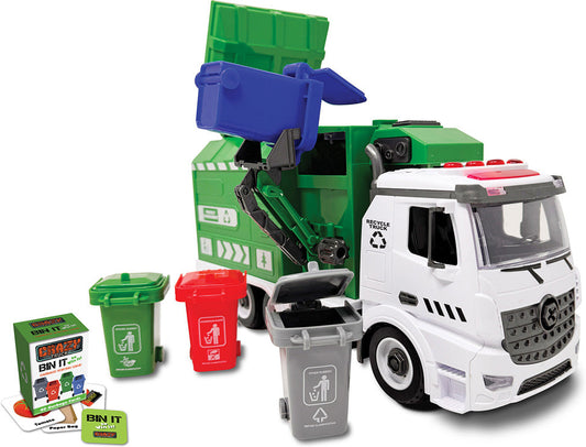 Light & Sound Recycling Garbage Truck
