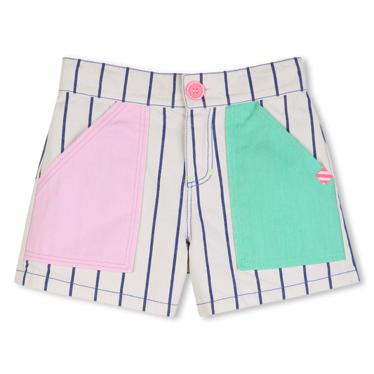 Contrast Striped Short