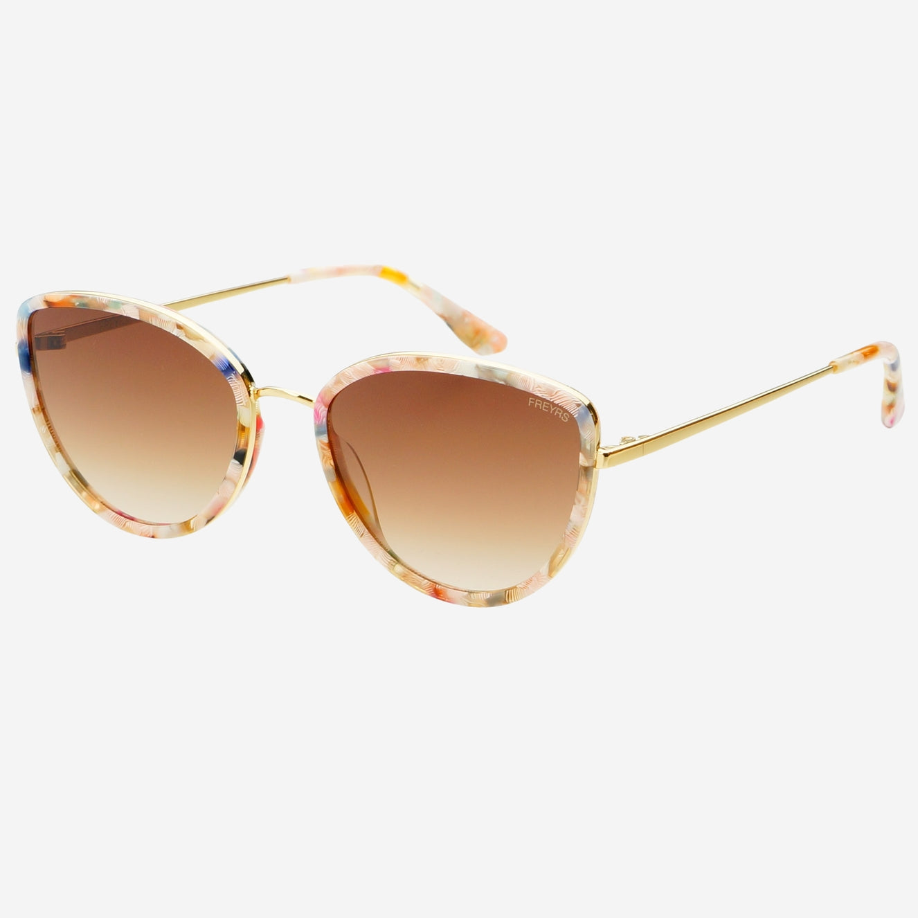 Rose Tortoise Luna Cat Eye Sunglasses