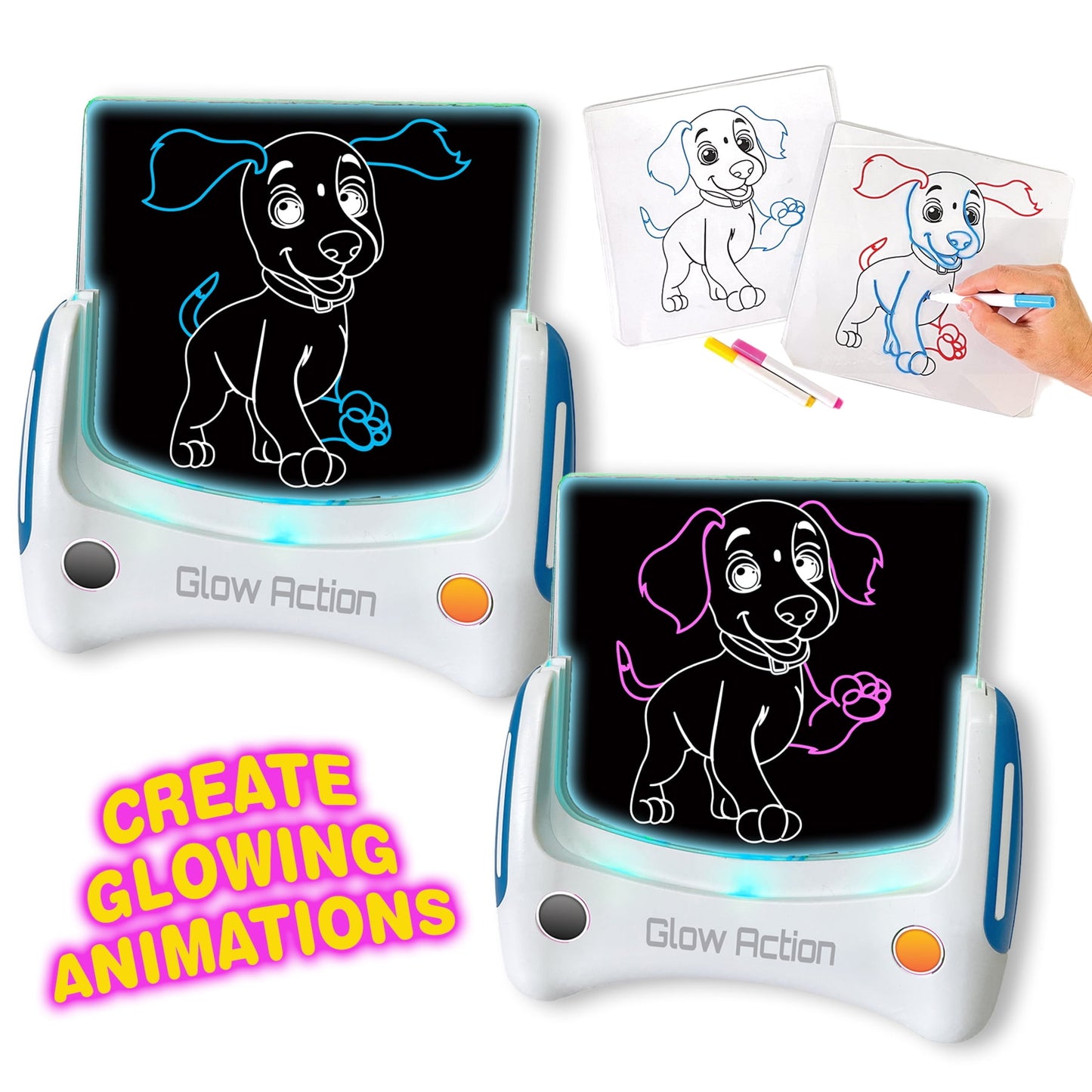 Glow Pad Glow Action