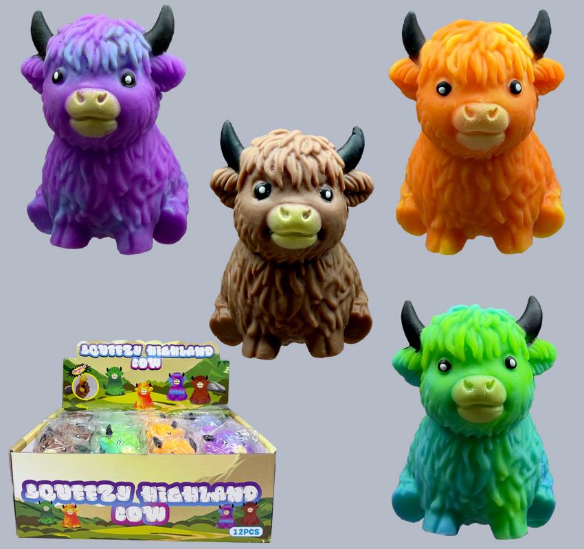 Dough Doughs Squish Highland Cow