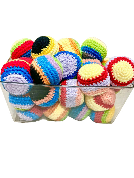 Colorful Hacky Sack Kick Ball