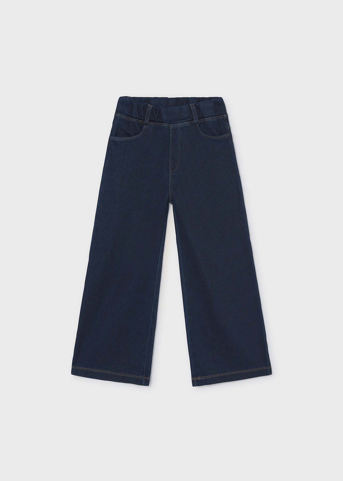 Dark Denim Pull On Jeans
