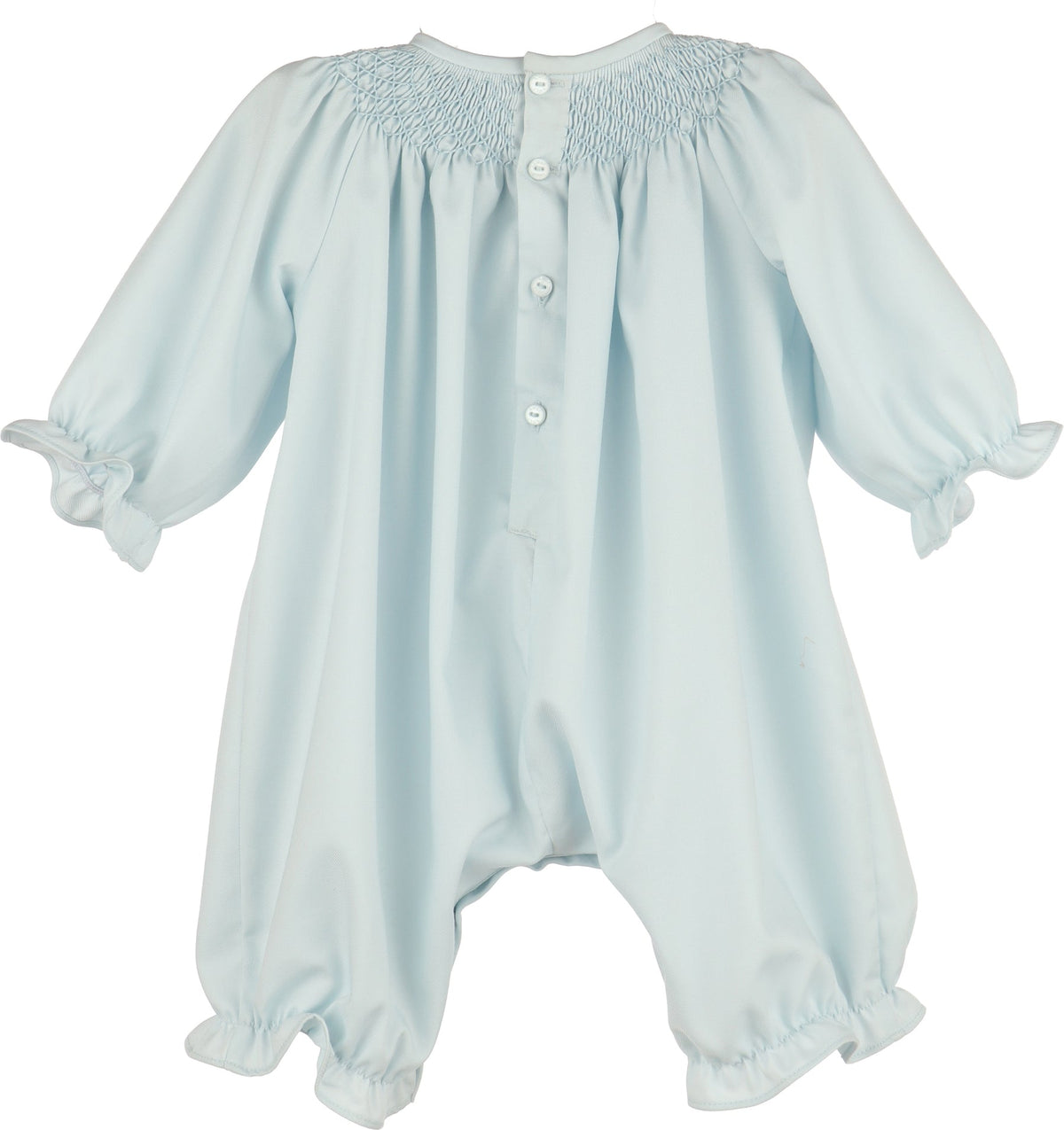 Blue Welcome Home Waves Smock Romper