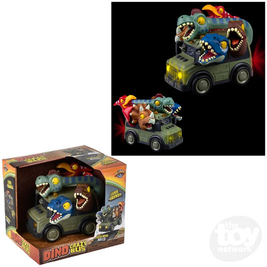 Dinosaur School Bus W/ Light