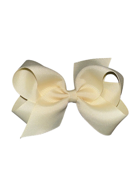 Small Ecru Bow (SBL)