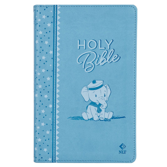 Blue Keepsake Bible