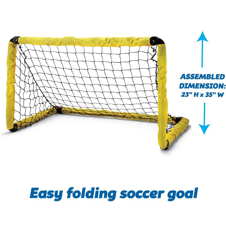 Fold 'N Go Soccer Goal Set