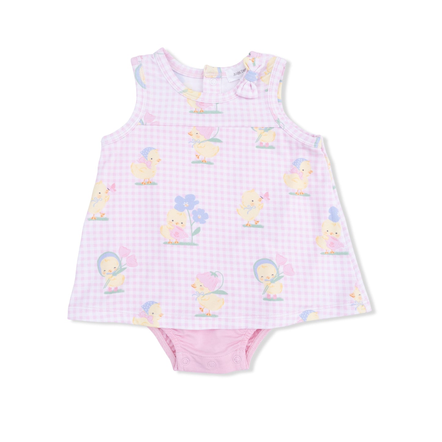 Spring Ducklings Bodysuit Dress