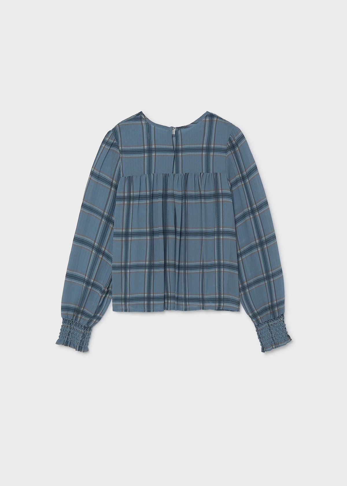 Iceberg Smocked Chiffon Blouse