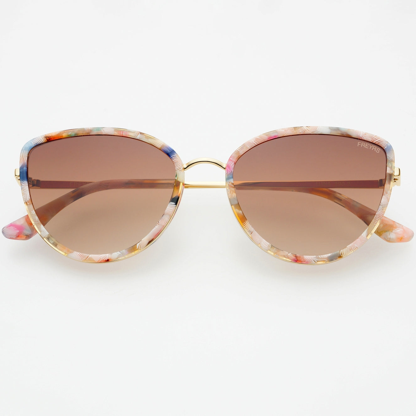 Rose Tortoise Luna Cat Eye Sunglasses
