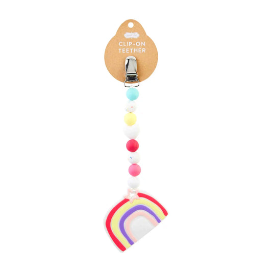 Clip-On Rainbow Teether