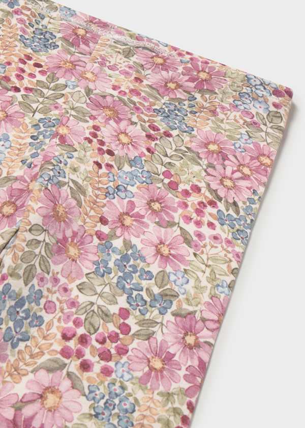 Mauve Floral Legging