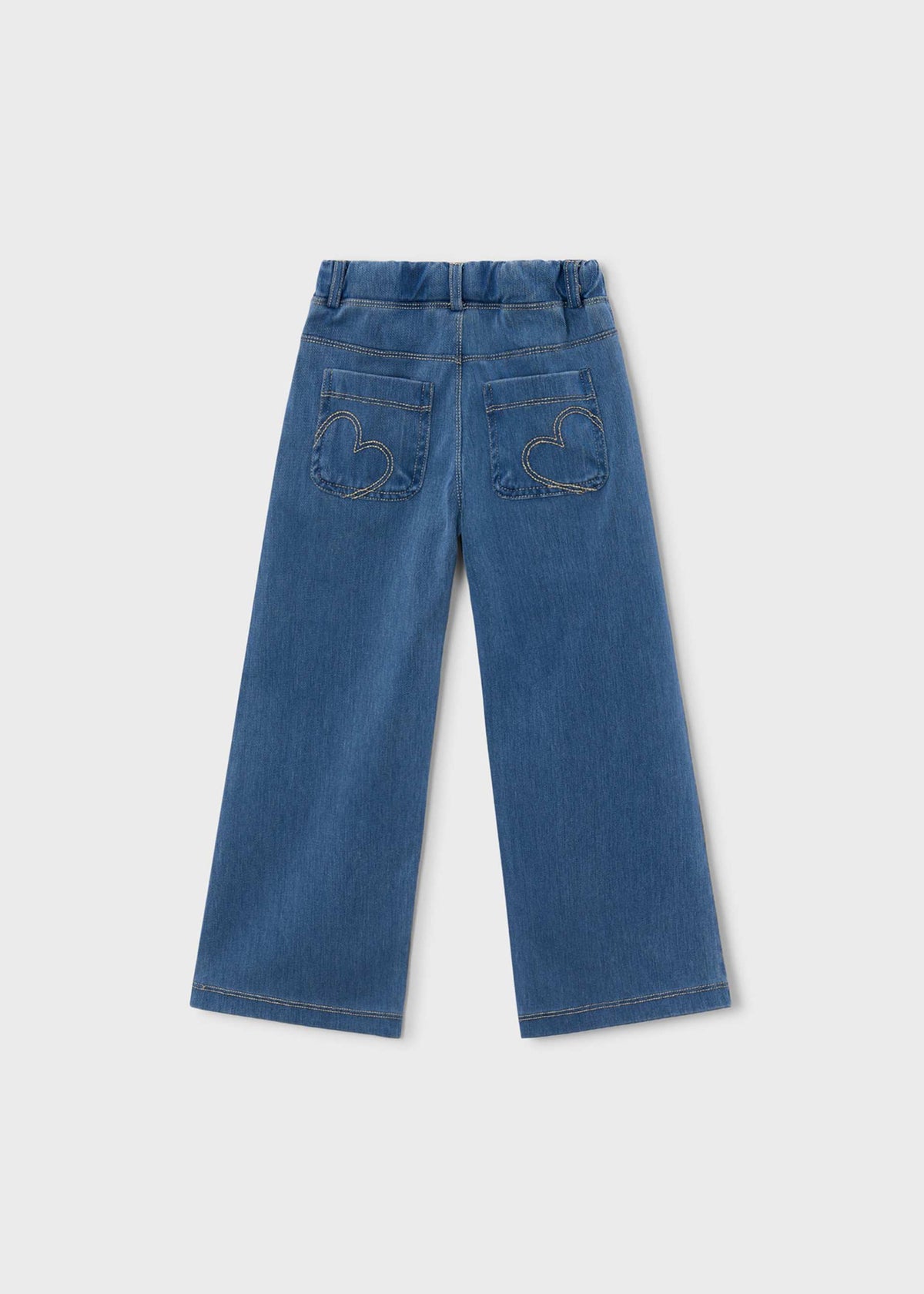 Light Denim Pull On Jeans
