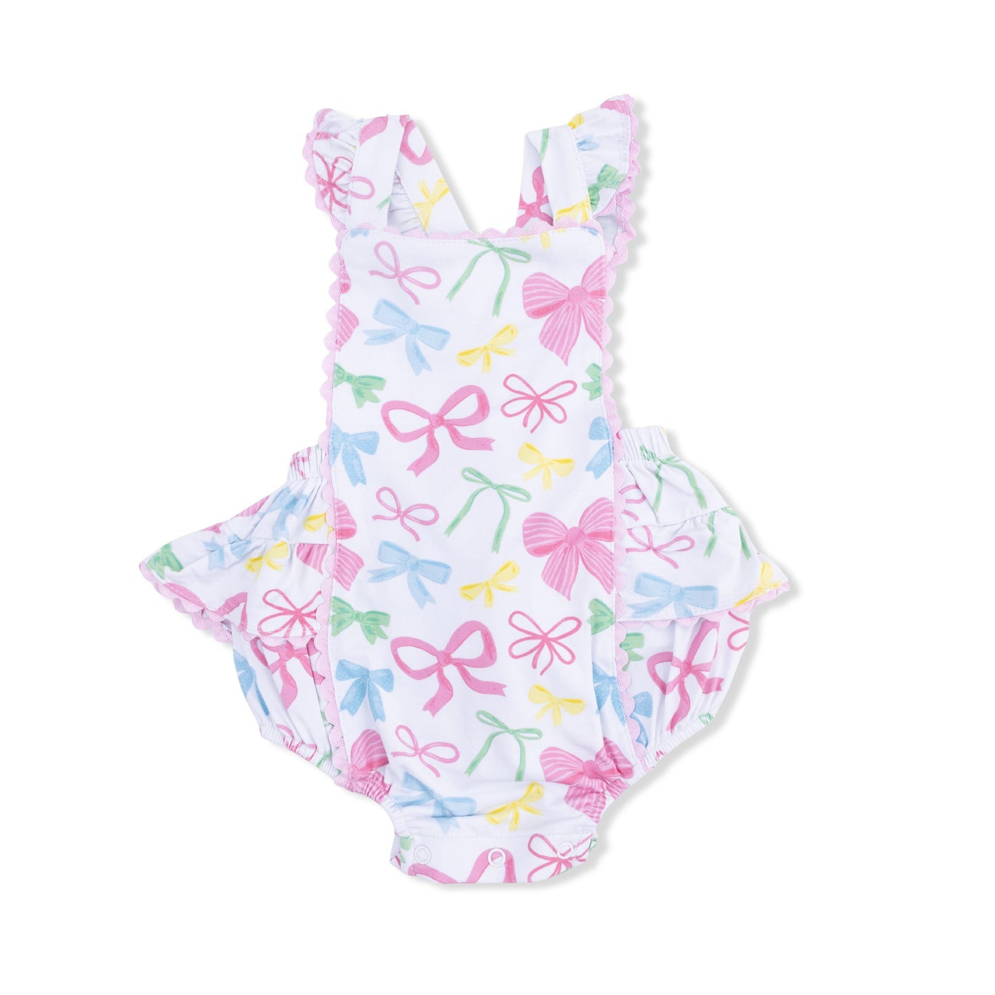 Sweet Bows Ruffle Sunsuit