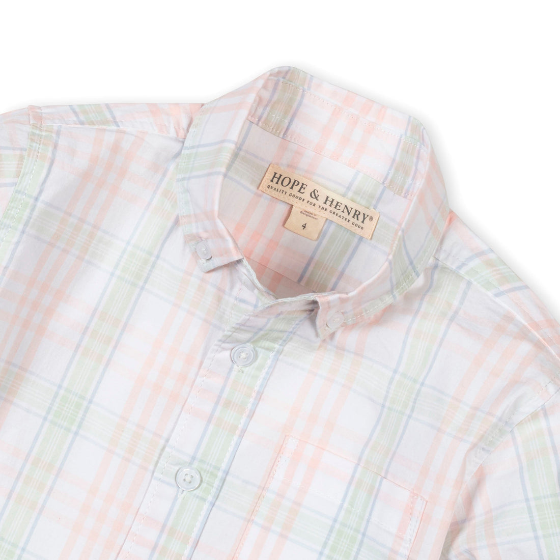 Chateau Plaid Stretch Poplin Shirt