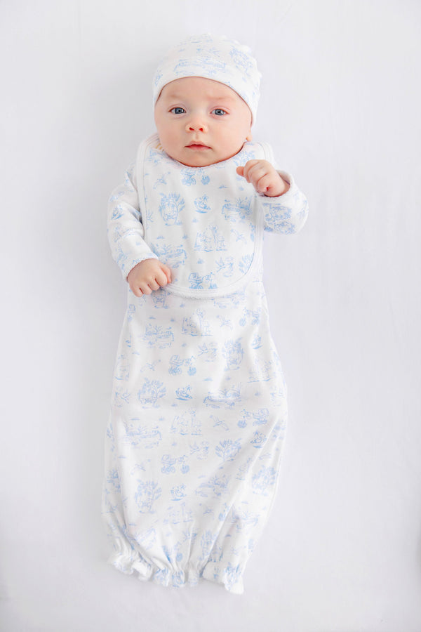 Sir Proper's Sweet Arrival Adorable Everyday Set - Beale Street Blue