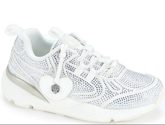 Silver Rhinestone Mini Kurt Runners