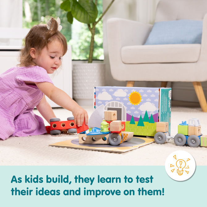 Blockables Vehicles Play Set