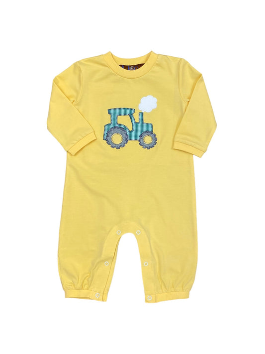 Tractor Appliqué Romper