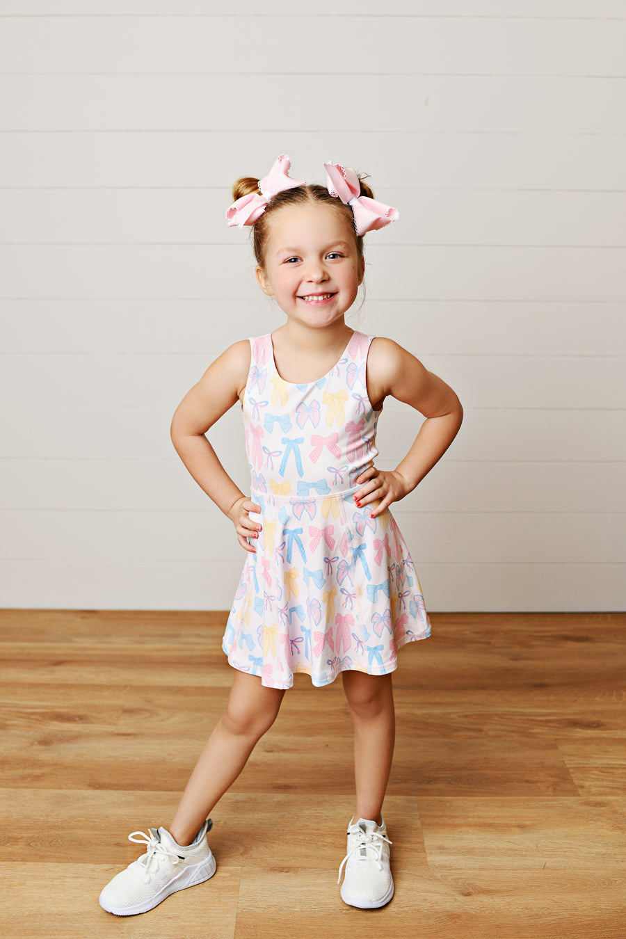 Spring Bows Tennis Dress