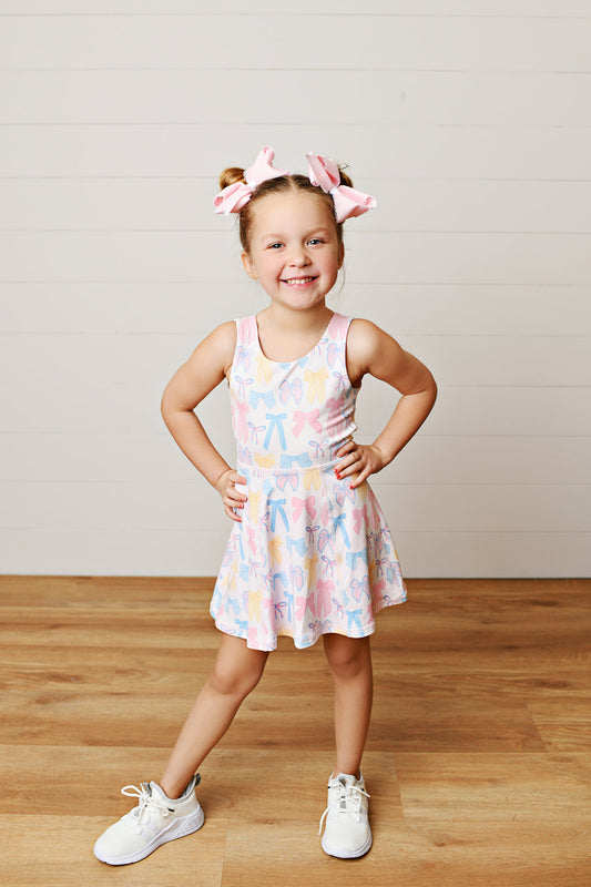 Spring Bows Tennis Dress