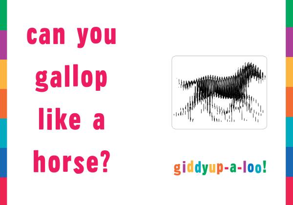 Gallop! A Scanimation Picture Book