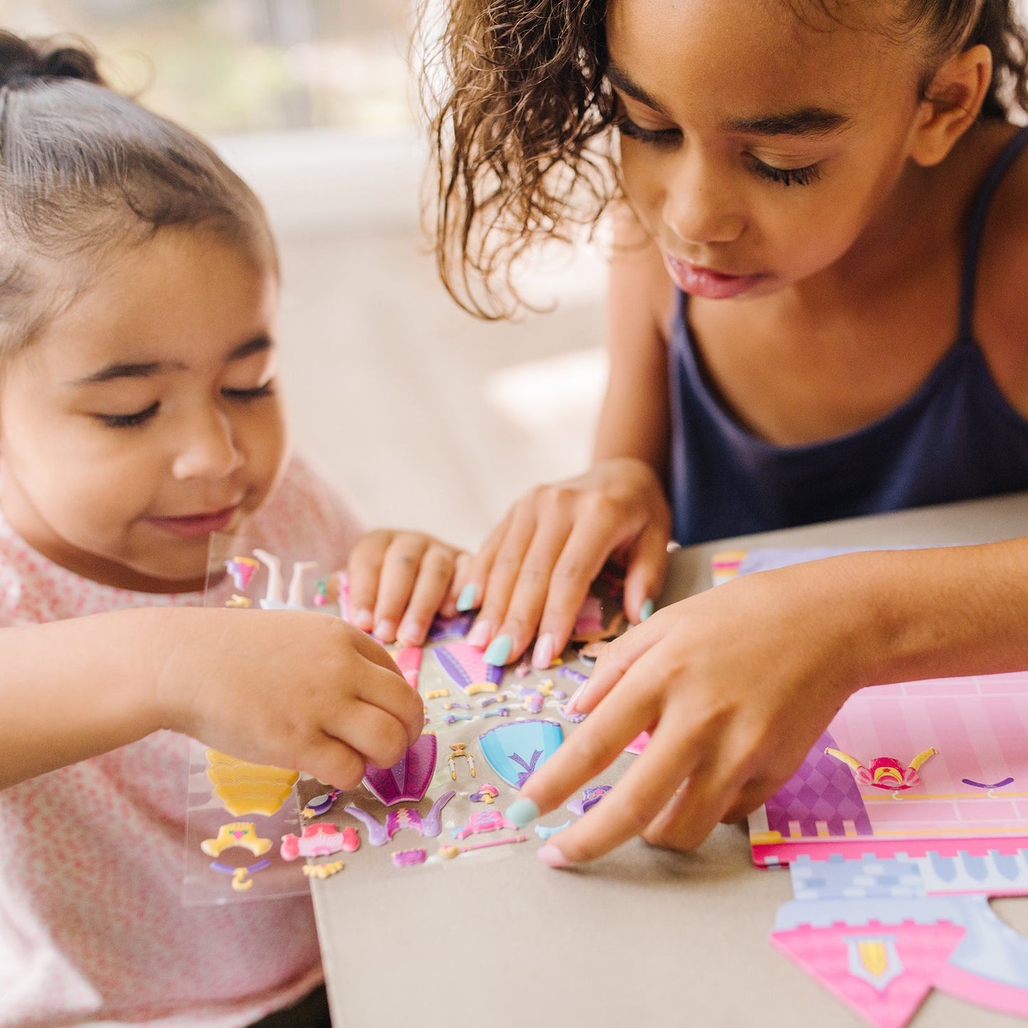 68pc Puffy Sticker Play Set - Princess