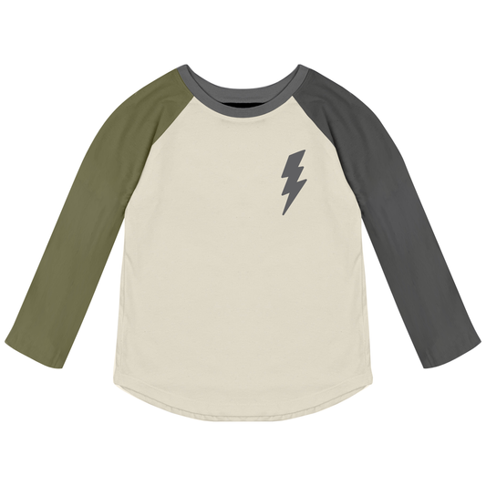 Bolt LS Raglan Tee