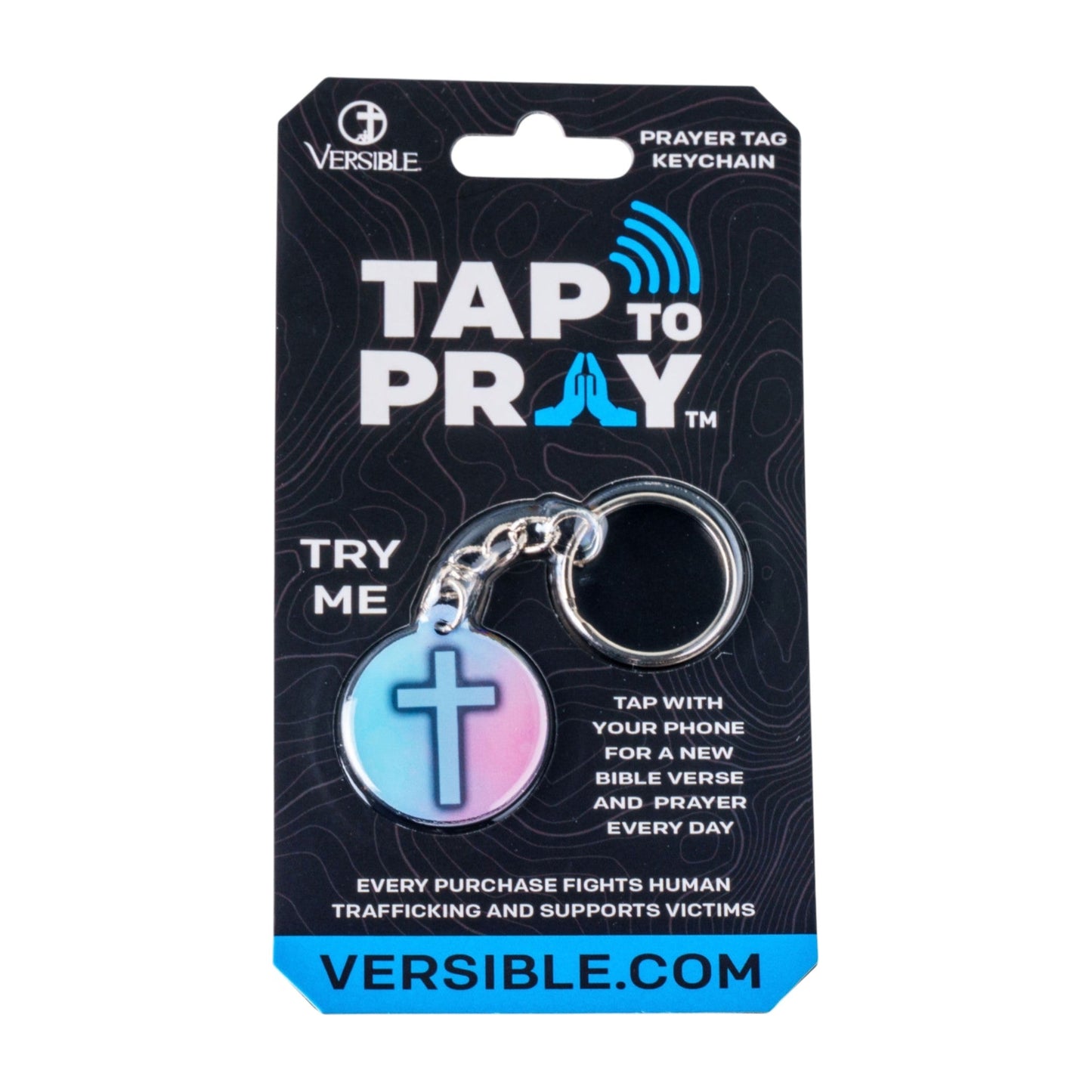 Tap To Pray Acrylic Keychain