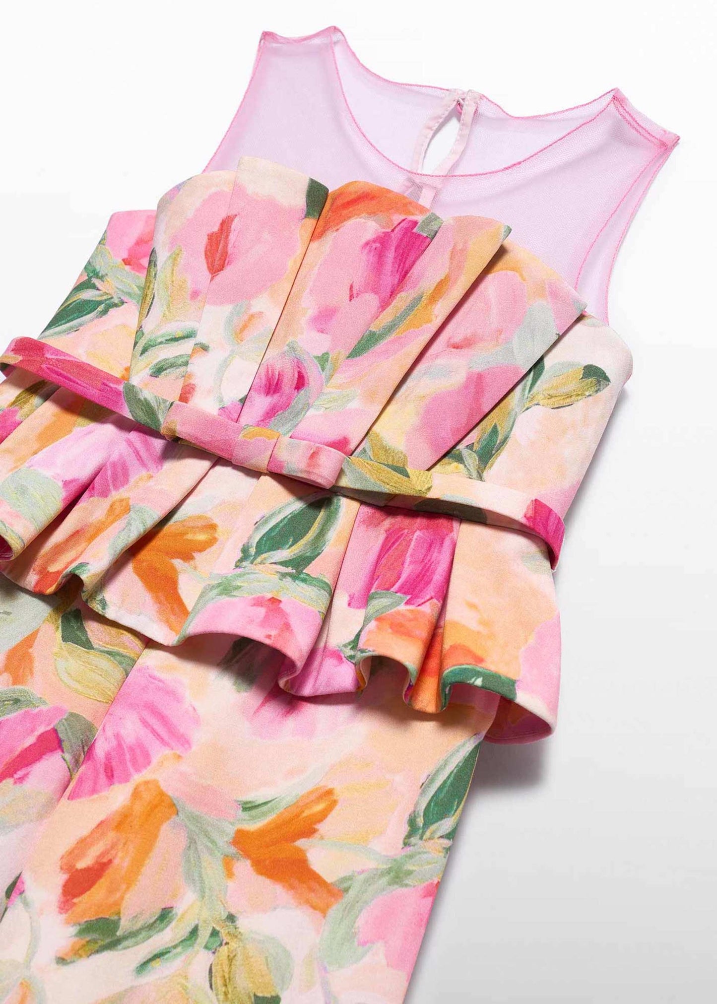 Fuchsia Floral Jumpsuit