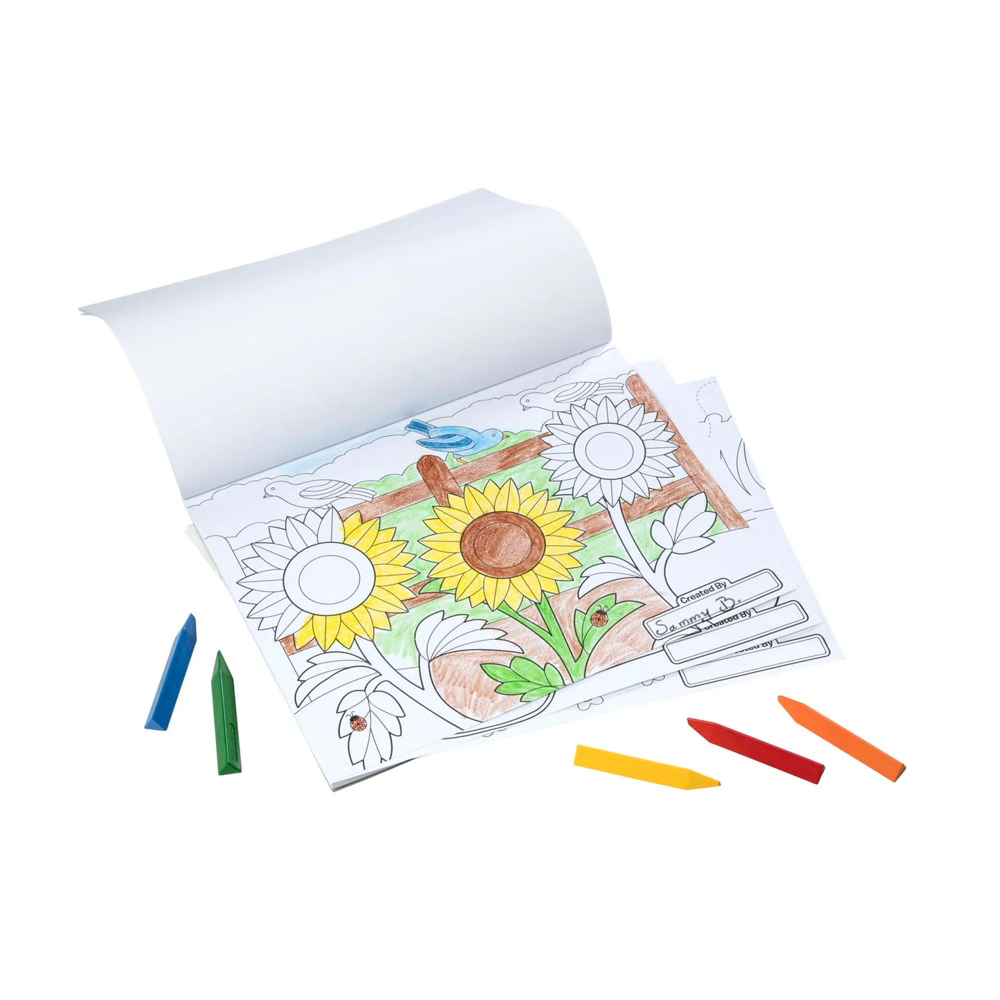 Jumbo Coloring Pad - Pink