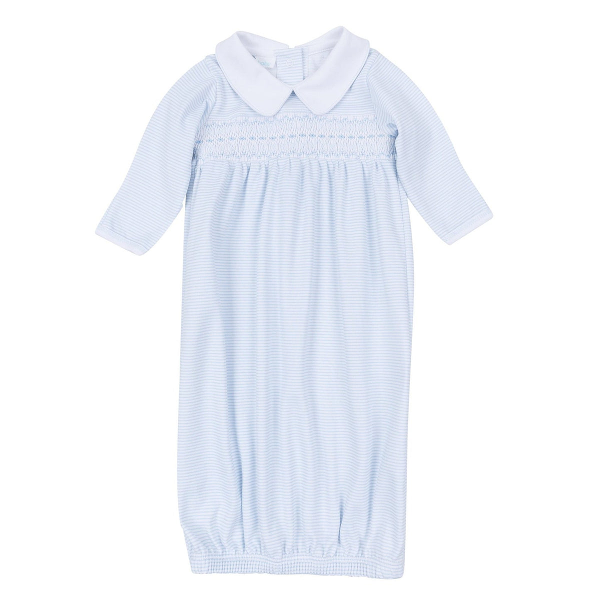 Blue Benjamin Smocked Gown