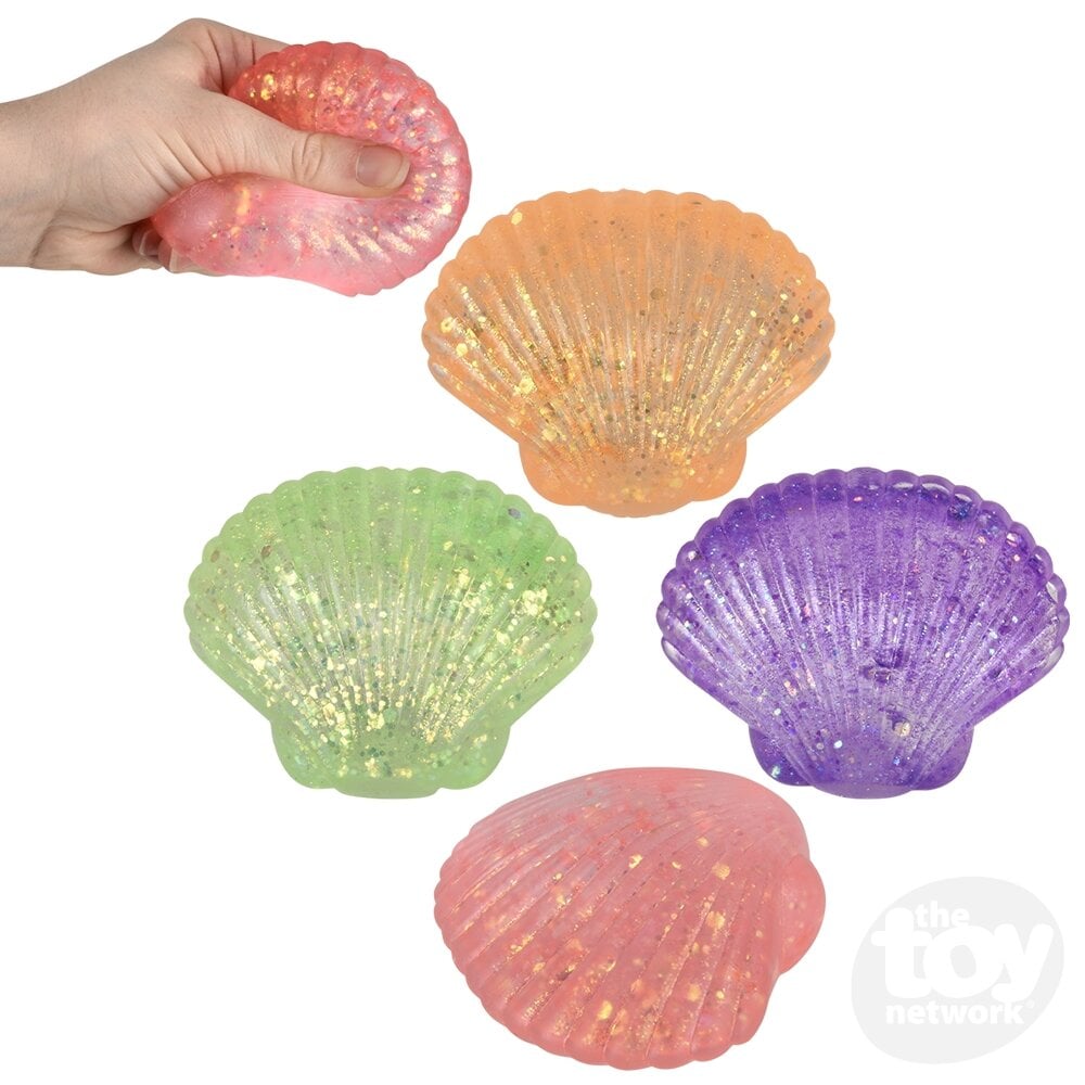 3.5" Squeezy Sugar Sea Shell