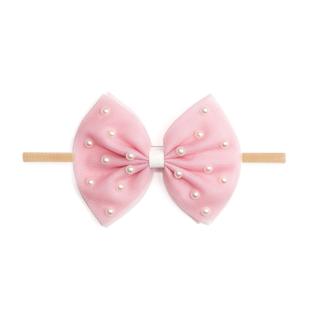 Pretty Pearl Bow Headband