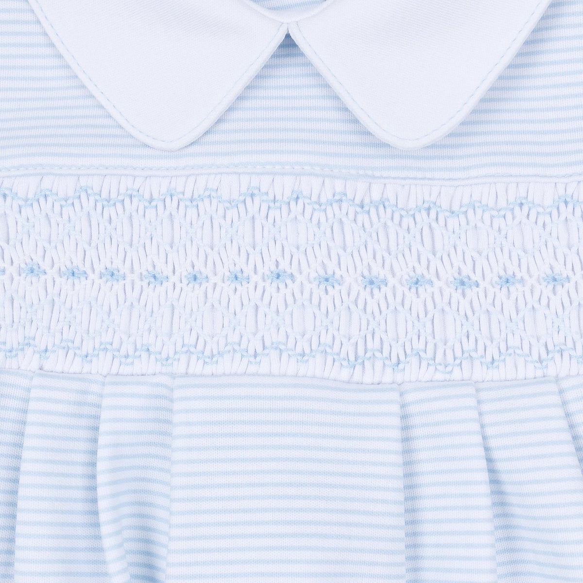 Blue Benjamin Smocked Gown