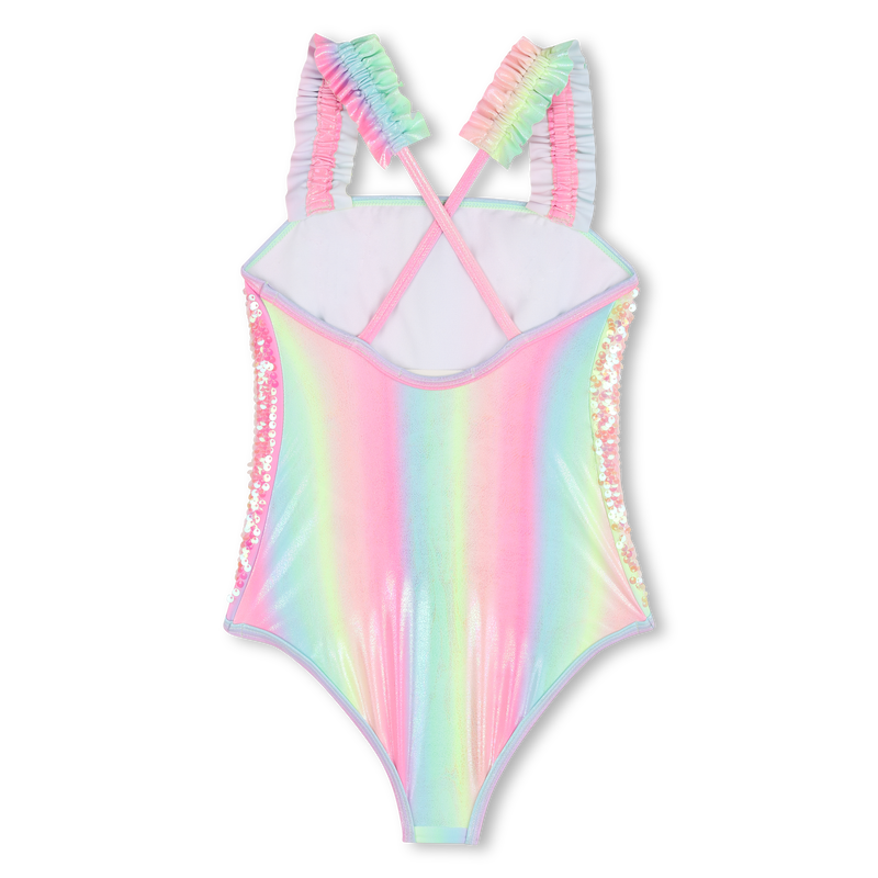 Multi Color Sequin Swimsuit