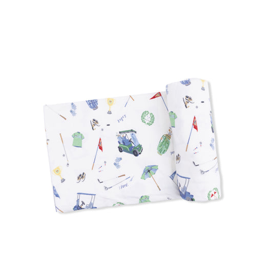 Golf Things Swaddle Blanket