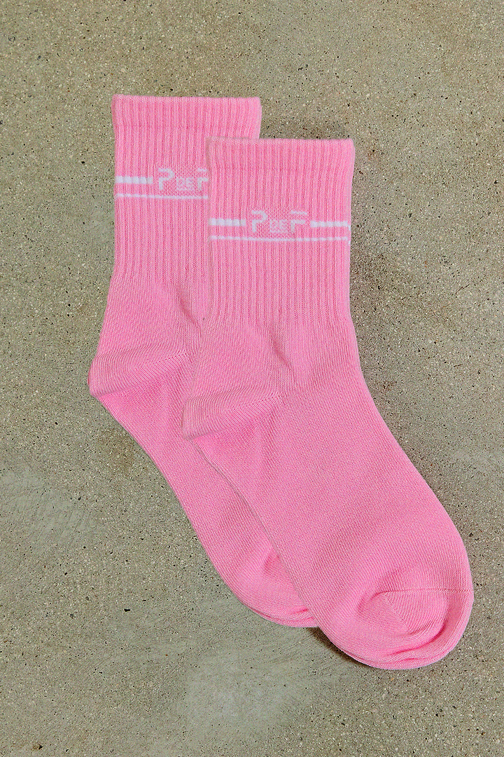 Petal Pink CloudCourt Performance Socks