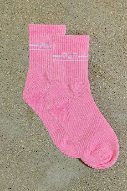 Petal Pink CloudCourt Performance Socks