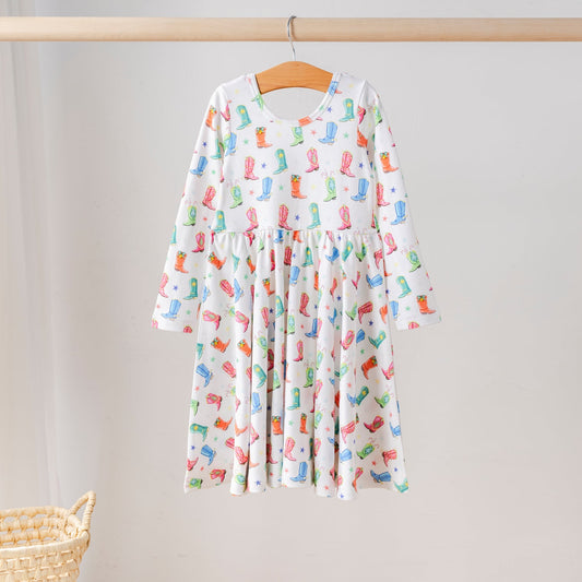Jingle Boots Dress